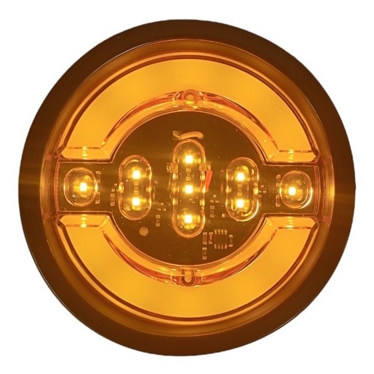 GENERICO - X2 Led Trasera 1224v Auto Remolque Camión Ámbar Secuencial