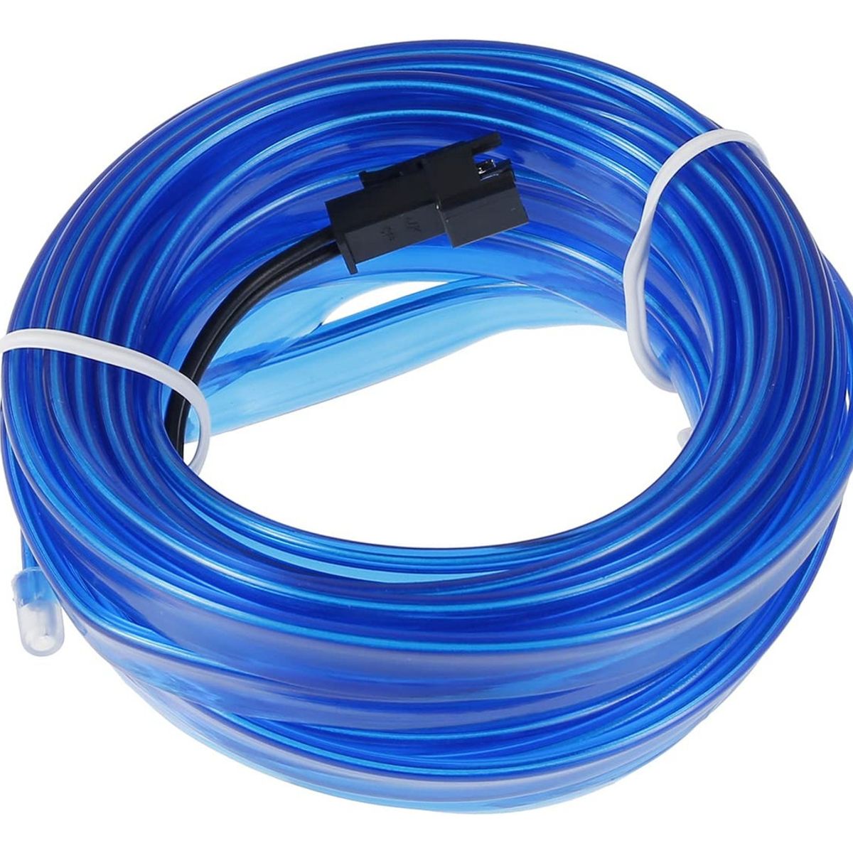 GENERICO - Hilo Neon Decorativo Luz Led 5Mt Interior Auto Tuning AZUL