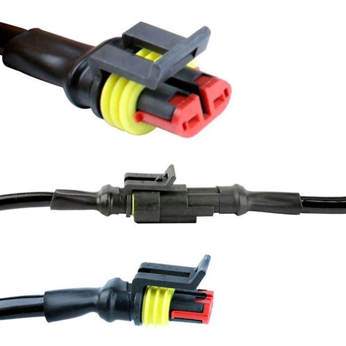 GENERICO - X4 Luz Led Estilo Raptor Colores Parachoque Parrilla Rojo