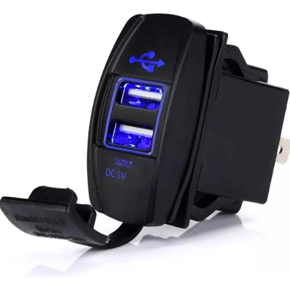 GENERICO - Adaptador Dual Usb Cargador Enchufe 1224v Auto Camión 3a