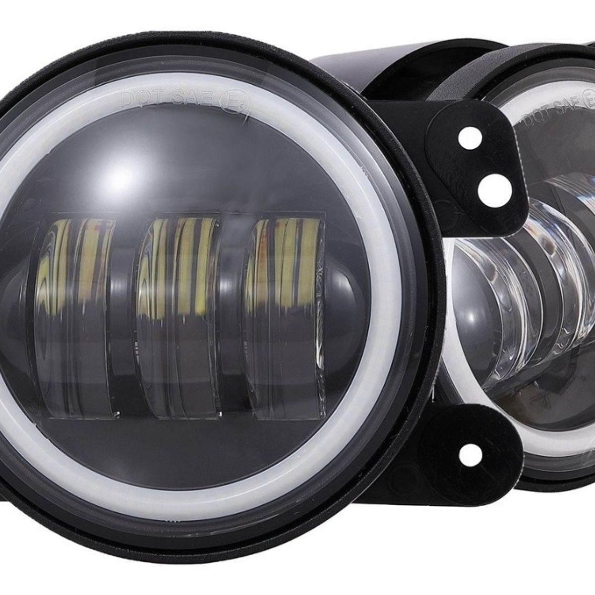 GENERICO - X2 Foco Neblinero Antiniebla Luz Led 4 Pulgadas Auto Jeep
