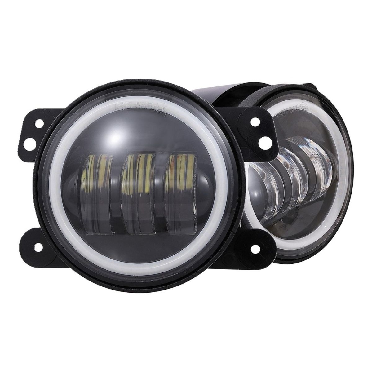 GENERICO - X2 Foco Neblinero Antiniebla Luz Led 4 Pulgadas Auto Jeep