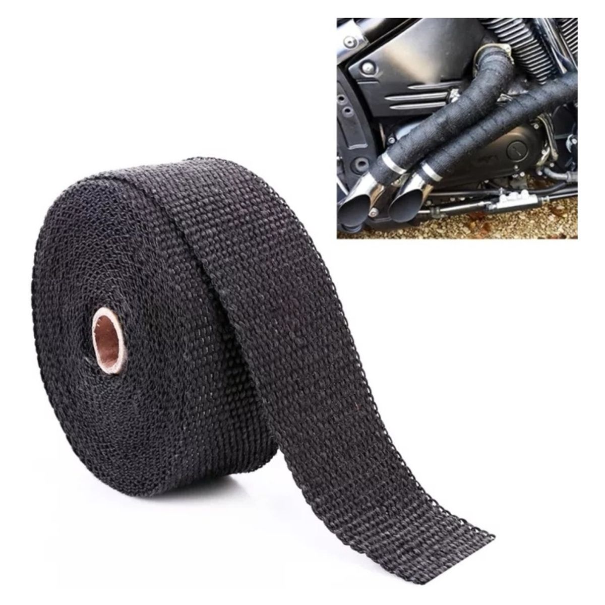 GENERICO - Cinta Térmica Aislante Escape Auto