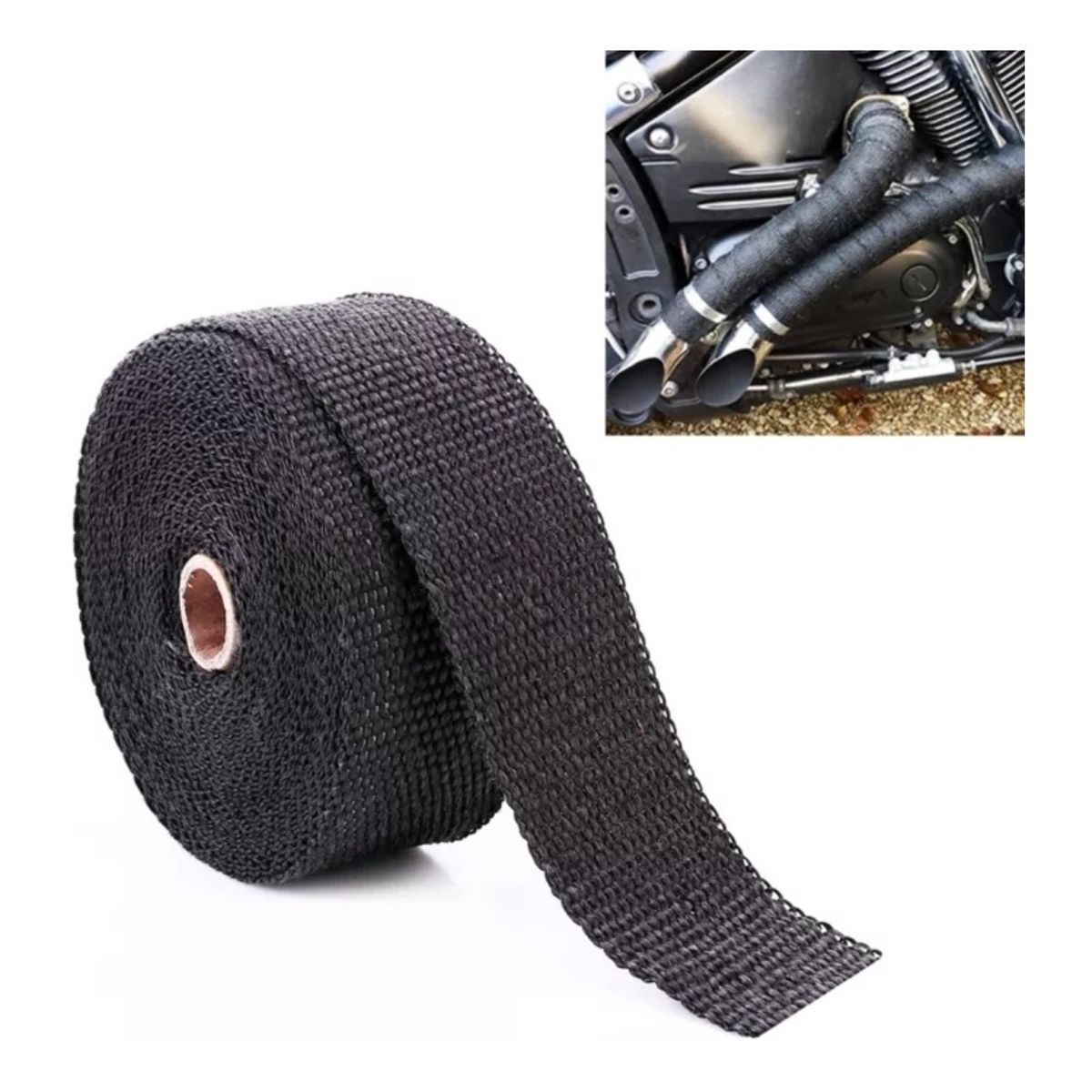 GENERICO - Cinta Térmica Aislante Escape Auto