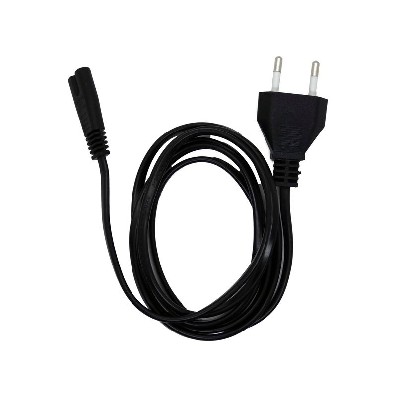 MACROTEL - Cable De Poder Tipo C8 Macrotel De 1,8 Metros