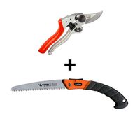 TIJERA DE PODA 9000 + SERRUCHO PLEGABLE 29623
