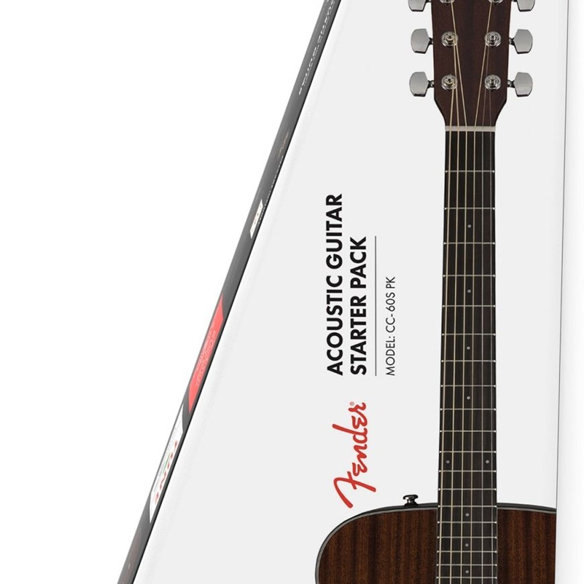 FENDER - Fender Pack Guitarra Acústica CC-60S Concert V2 All Mahogany