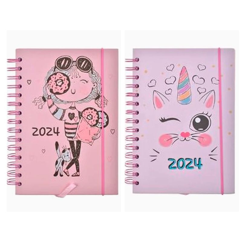 GENERICO - Calendario Colores Surtidos 2024