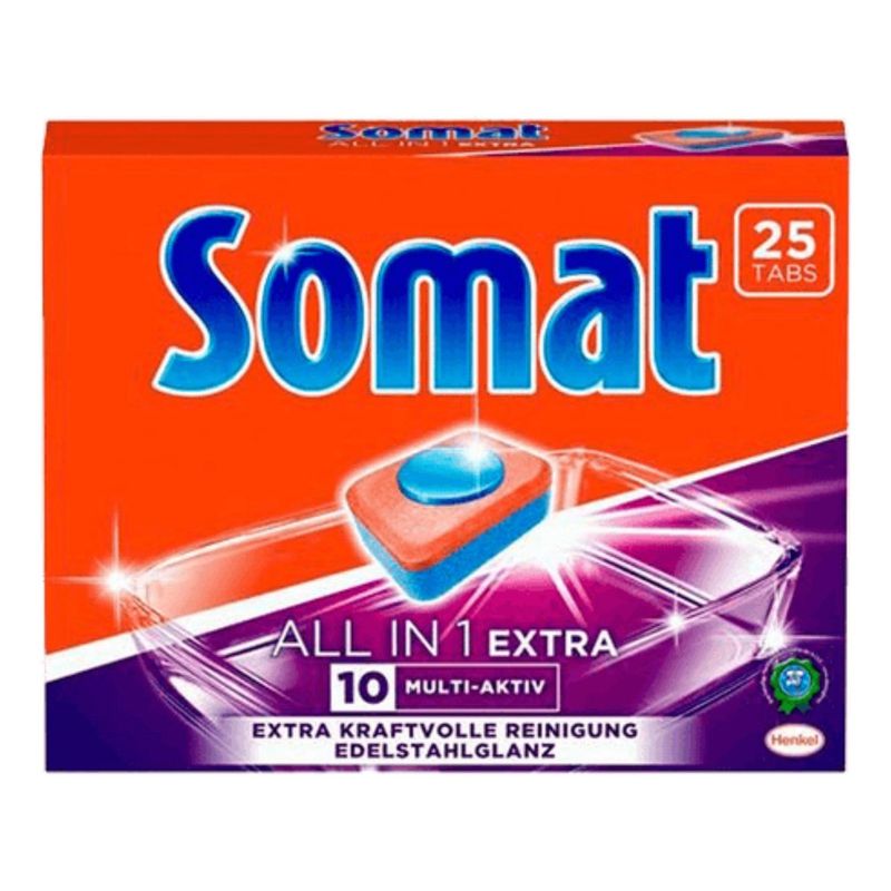 GENERICO - Pastillas Lavavajillas Somat 25 Unidades