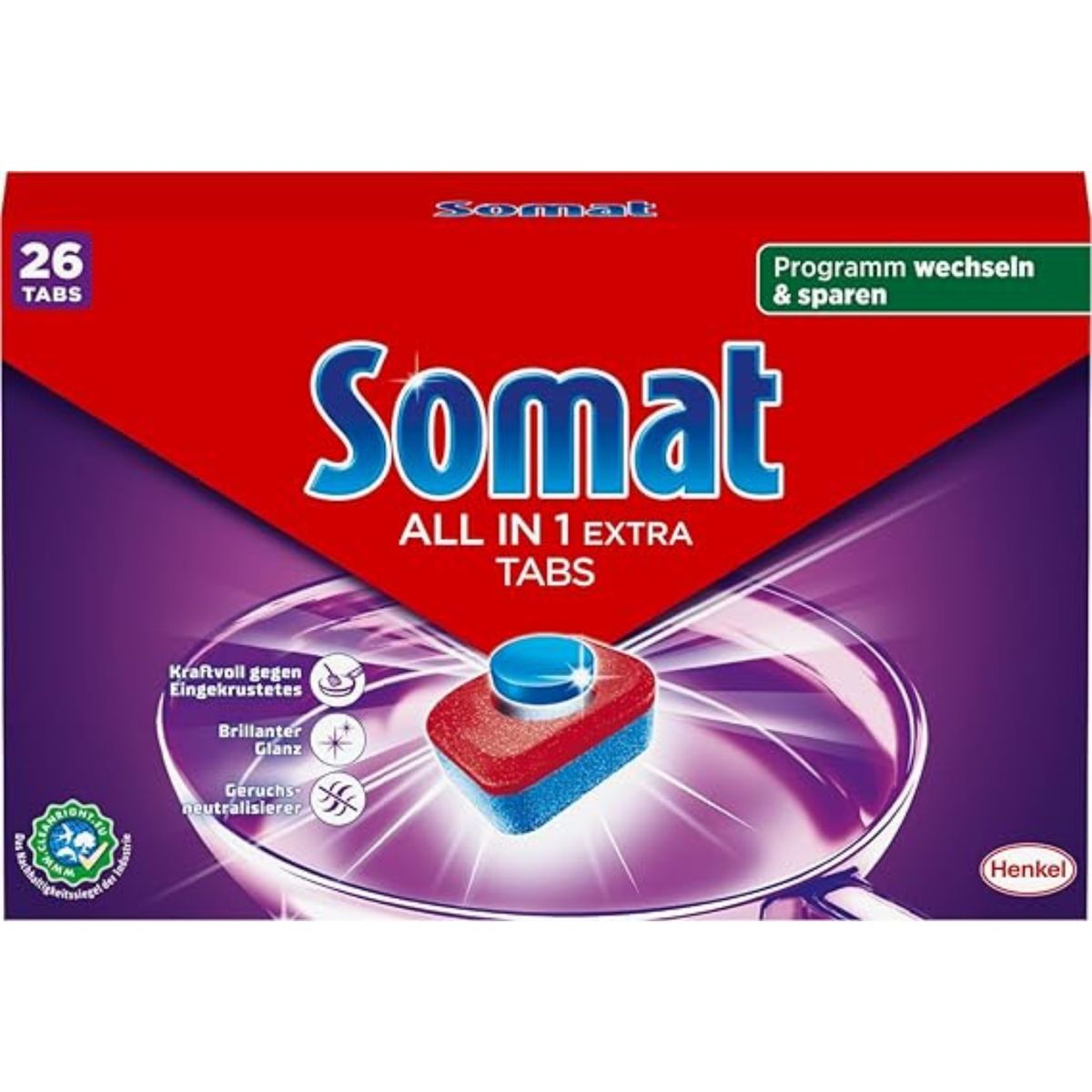 GENERICO - Pastillas Lavavajillas Somat 26 Unidades