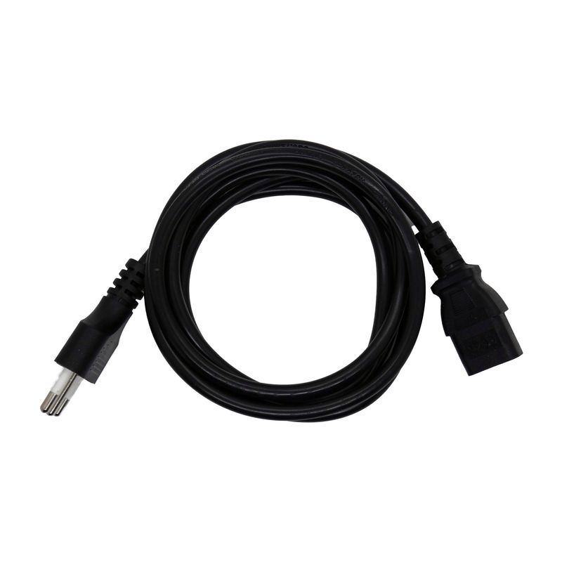 MACROTEL - Cable De Poder Tipo C13 Macrotel De 1,8 Metros