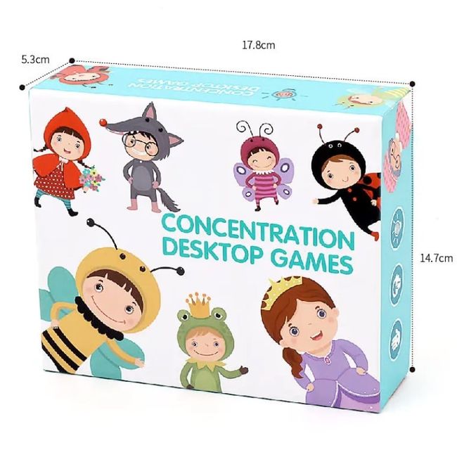 GENERICO - Juego Didáctico Concentración Y Agilidad Mental Para Niños