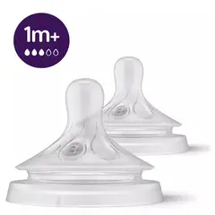 AVENT - Tetinas Natural Response Philips SCY963/02 1m+ Flujo 3