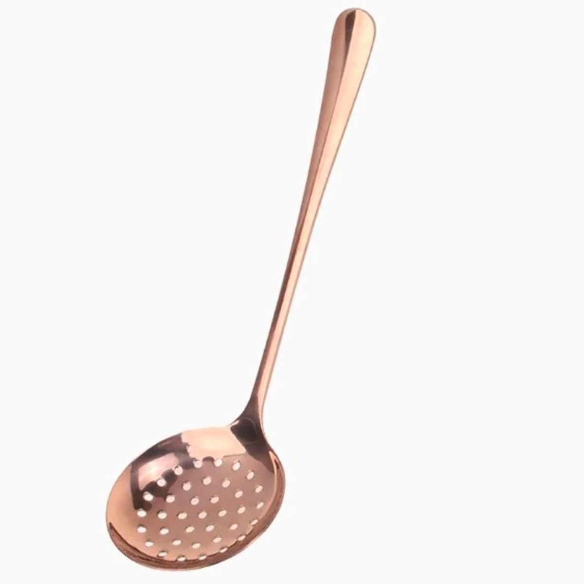 GENERICO - Colador De Acero Oro Rosa 10X31Cm