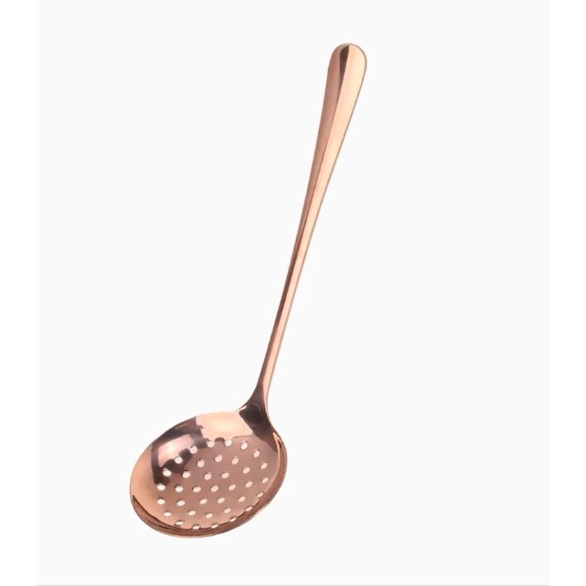 GENERICO - Colador De Acero Oro Rosa 10X31Cm