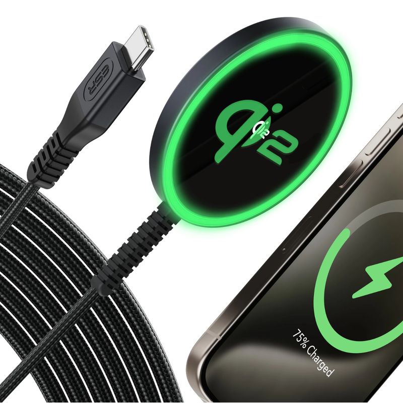 ESR - Cargador Inalambrico Esr Para iPhone Qi2 Magnetico
