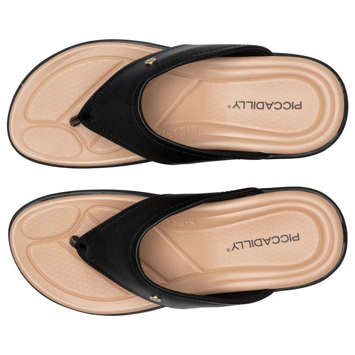 PICCADILLY - Sandalia Mujer Anabela Fascitis Negro 400 Piccadilly