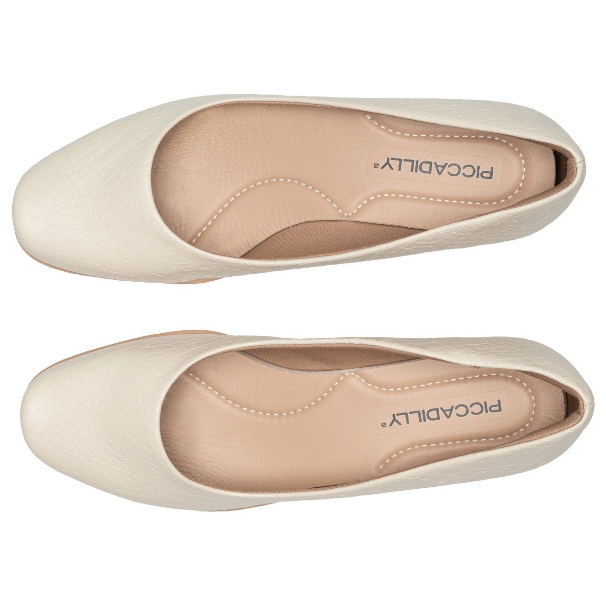 PICCADILLY - Zapato Mujer Beige Ivonne Crocco Piccadilly