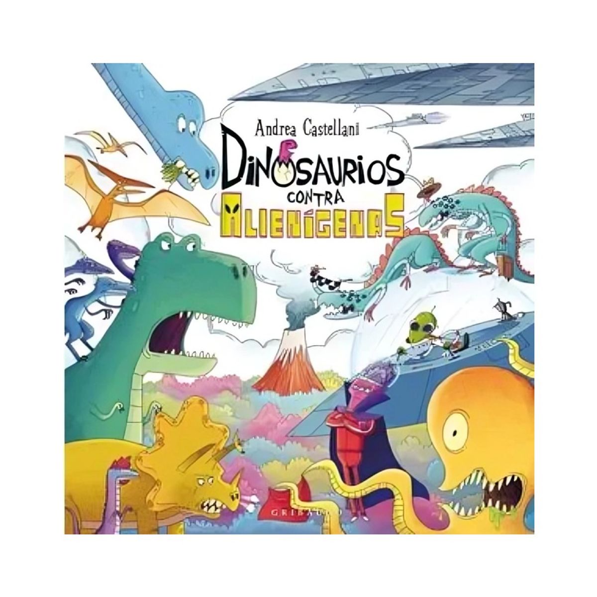 TOP10BOOKS - LIBRO Dinosaurios Contra Alienigenas - Dinosaurios Contra Alienigenas