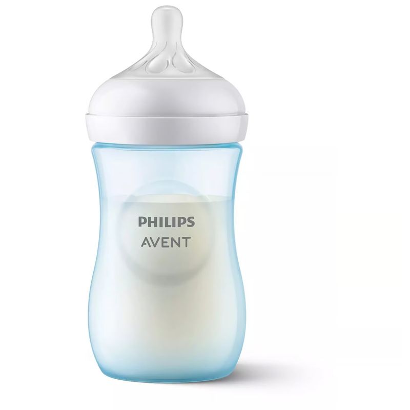 AVENT - Mamadera Natural Response Avent SCY90321 1m+ 260ml Celeste