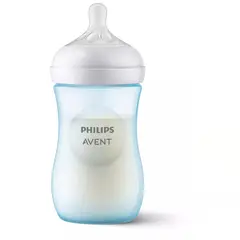 AVENT - Mamadera Natural Response SCY90321 1m+ 260ml Celeste