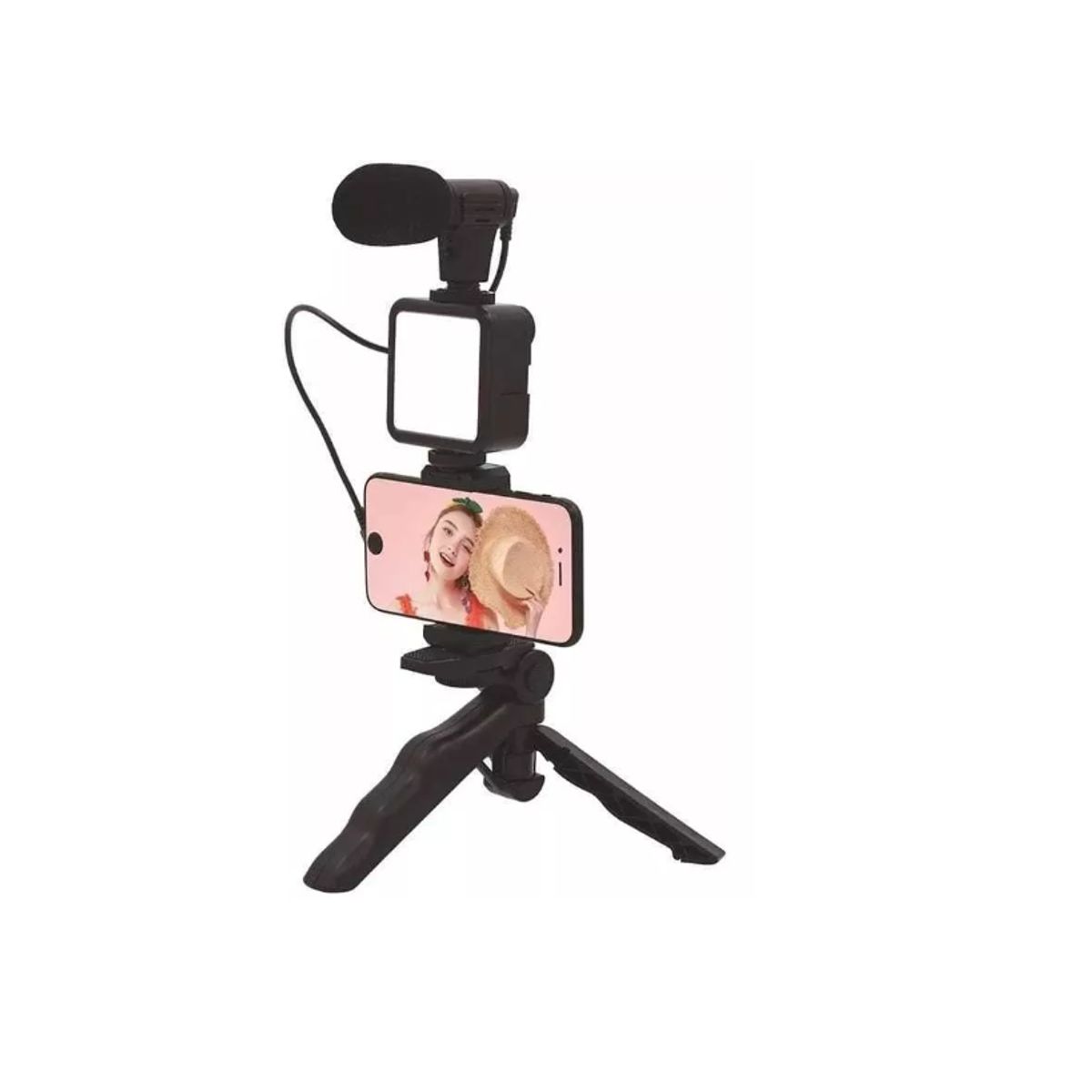 GENERICO - ESTABILIZADOR VIDEO MAKING-KIT PARA HACER VIDEOS SOPORTE DE TELEFONO