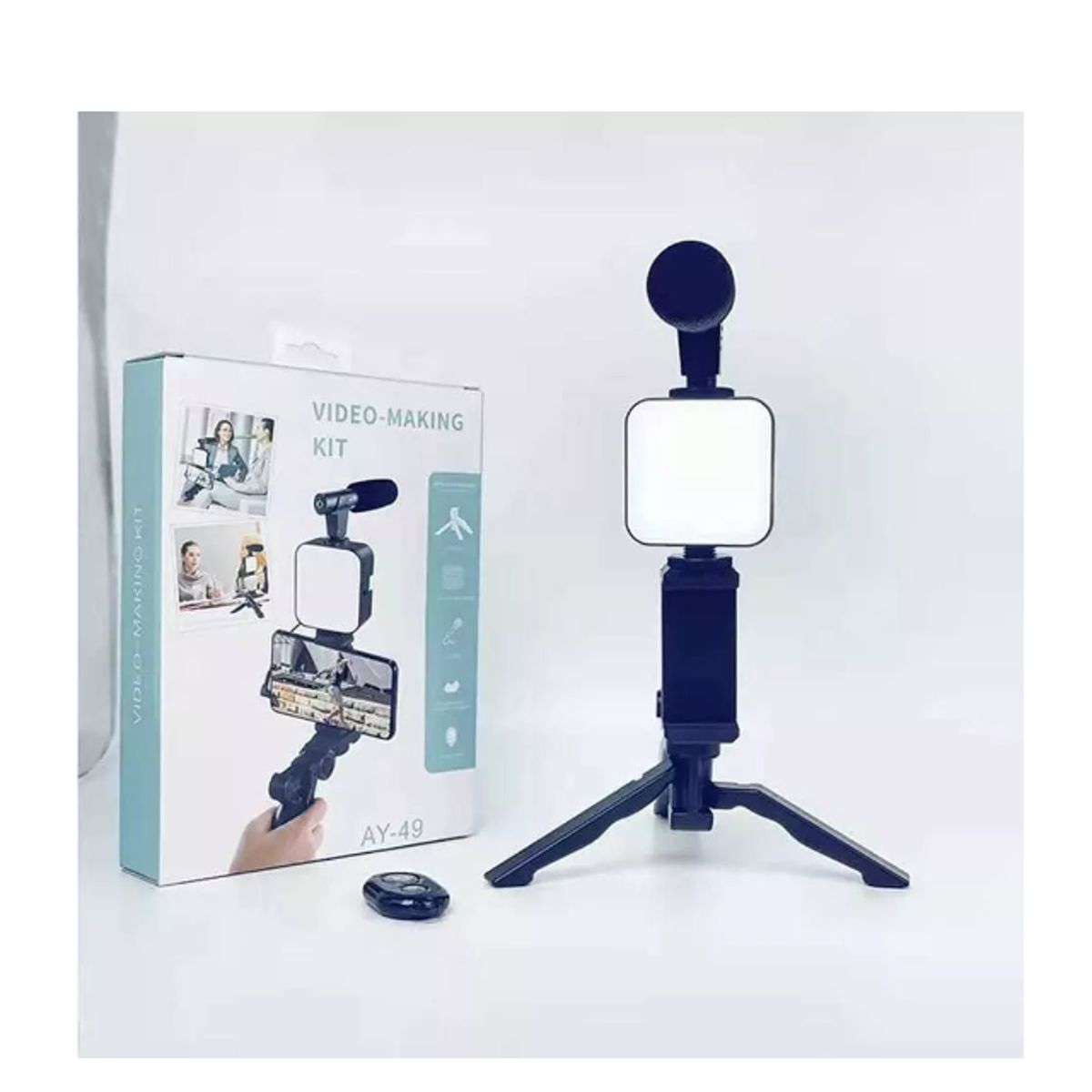 GENERICO - ESTABILIZADOR VIDEO MAKING-KIT PARA HACER VIDEOS SOPORTE DE TELEFONO