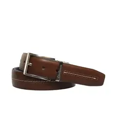 CRAFTMEN - Cinturón Casual Lewis 100% Cuero Natural Reversible Café-Negro