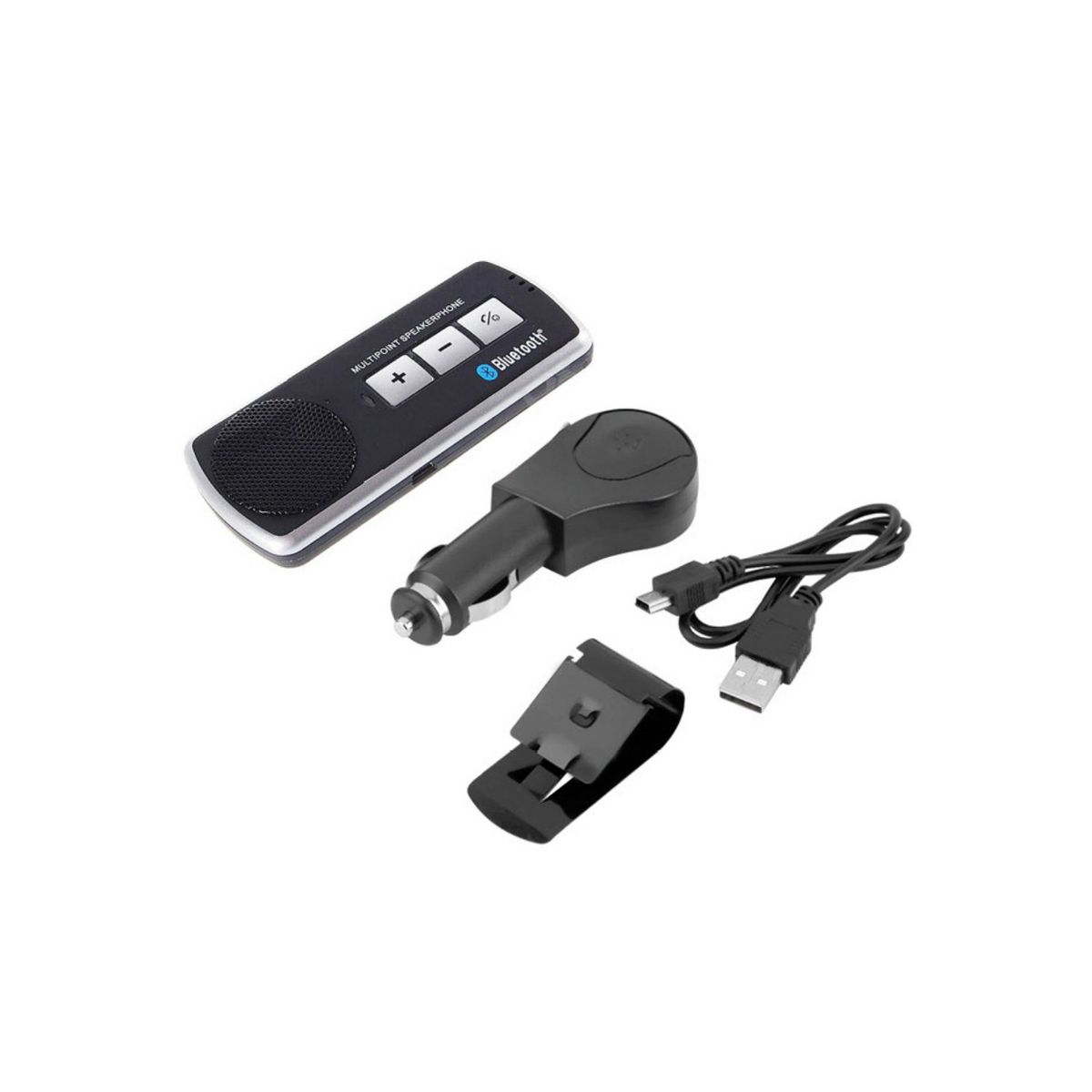 DBLUE - Manos Libres Bluetooth Multipunto Parlante Para Auto - SC