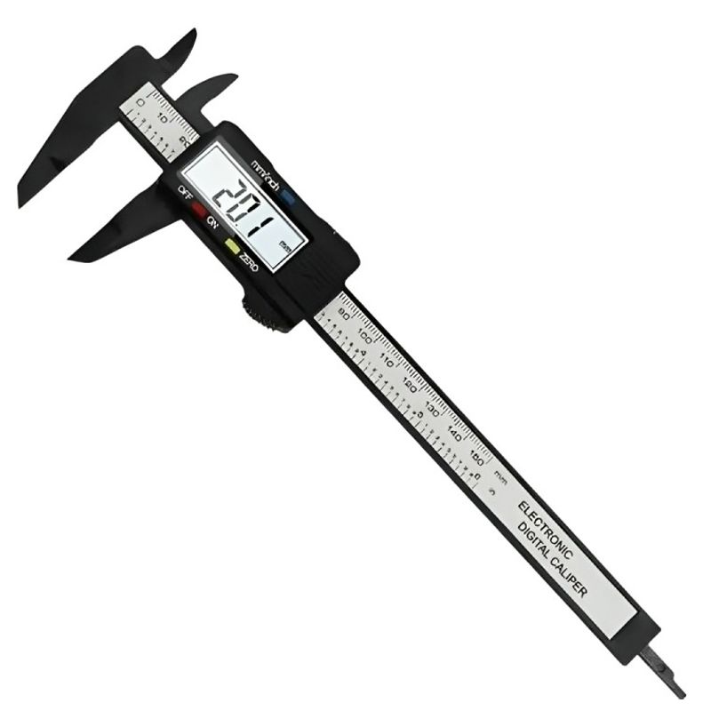 OEM - Pie De Metro Digital Calibrador De Fibra Carbono