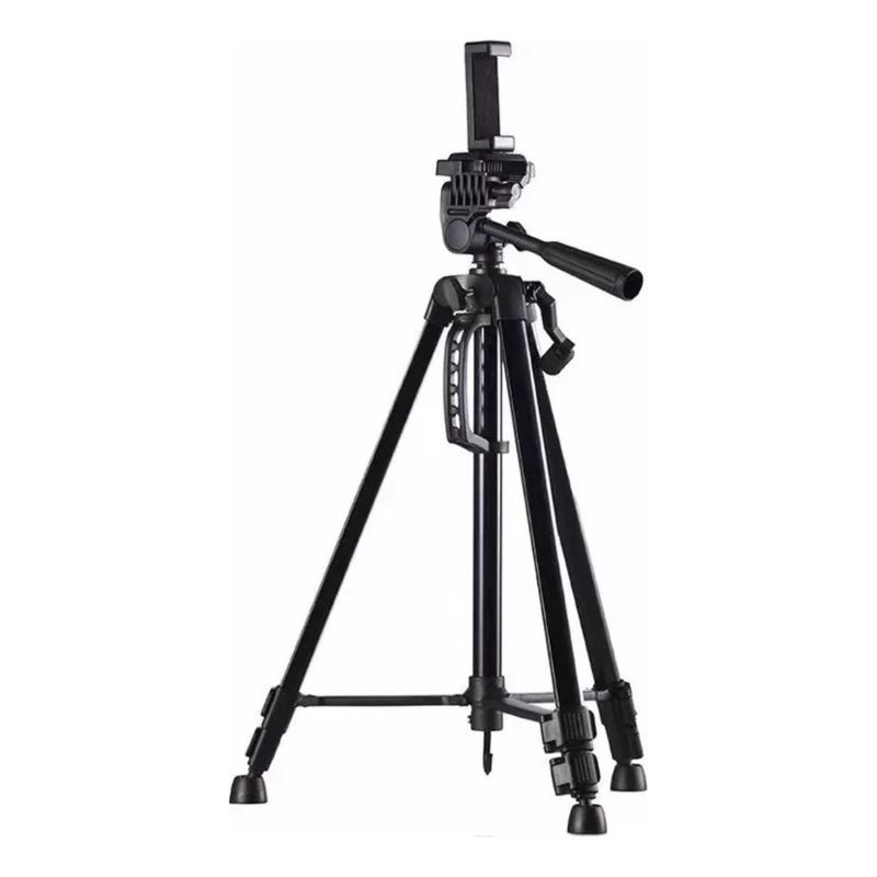 GENERICO - Trípode Profesional Cámara Universal Aluminio 130CM