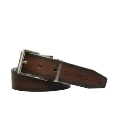 CRAFTMEN - Cinturón Hombre Lewis 100% Cuero Natural Reversible Café-Negro