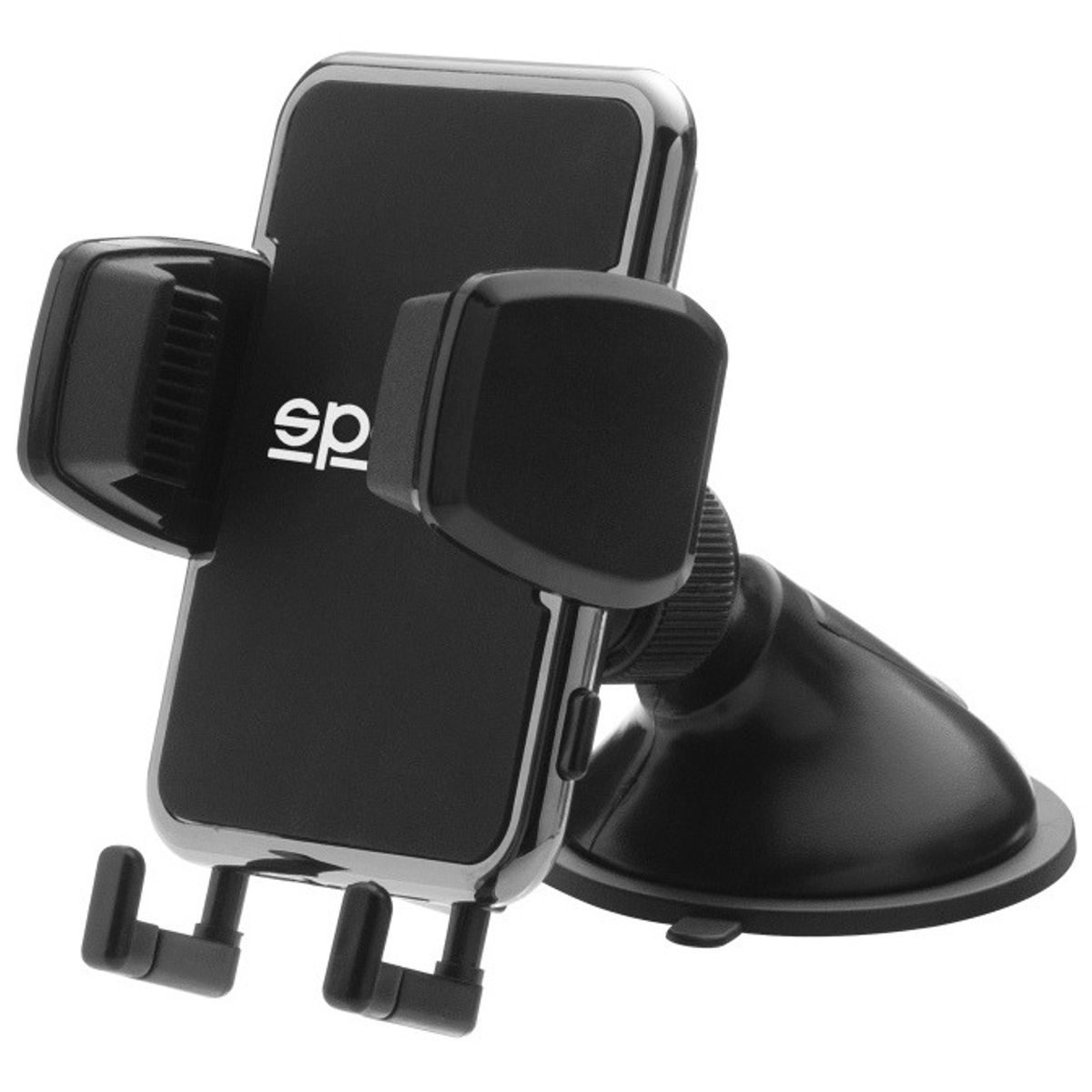 SPARCO - Porta Celular Auto Ventosa Pinza 360° Sparco SPE197 Ajustable