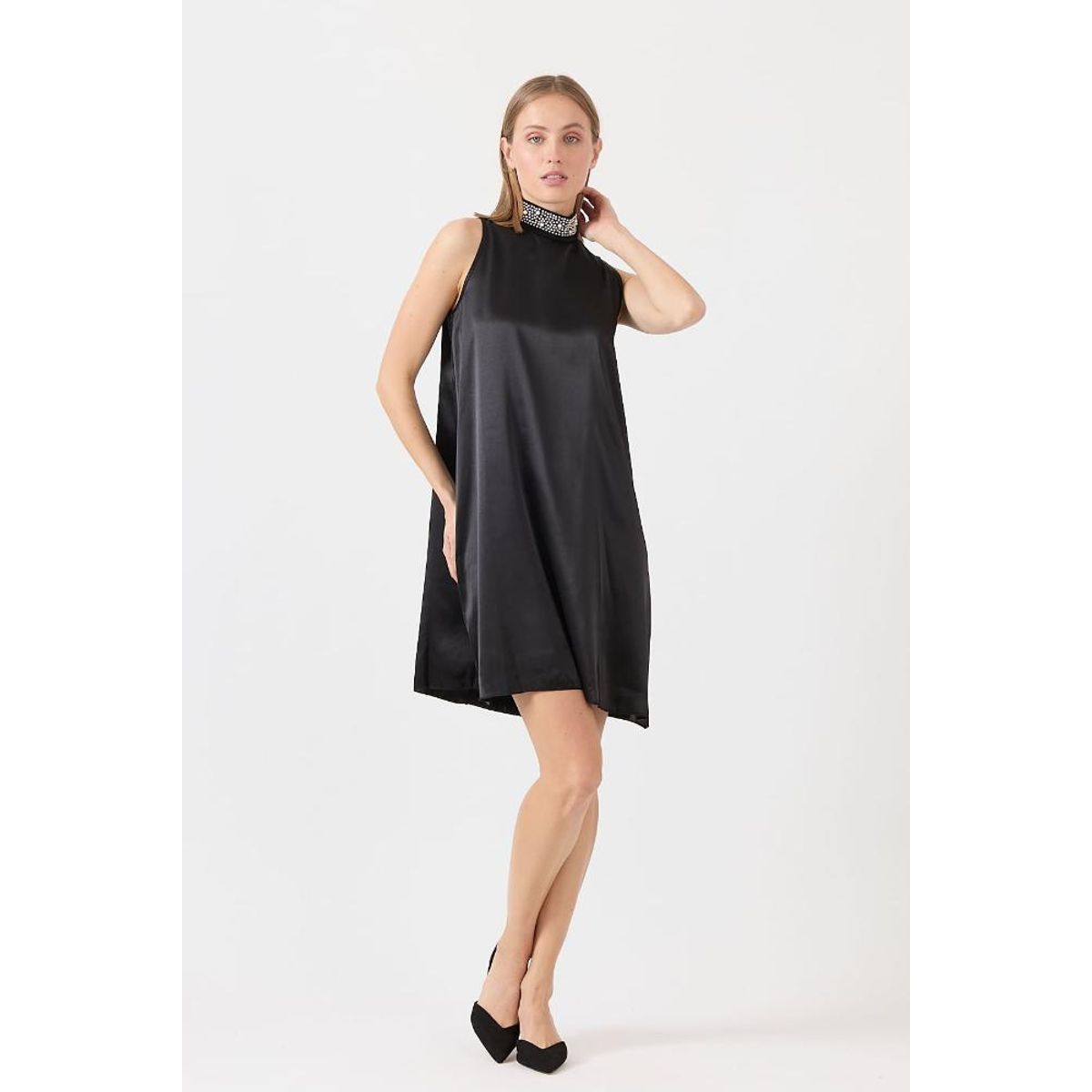 PRIVILEGE - Vestido negro 629