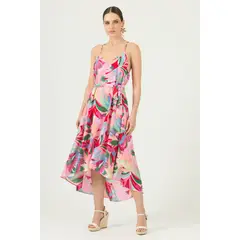 PRIVILEGE - Vestido multicolor estampado - Multicolor