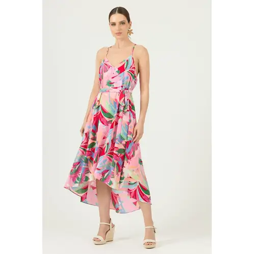 PRIVILEGE - Vestido multicolor estampado - Multicolor