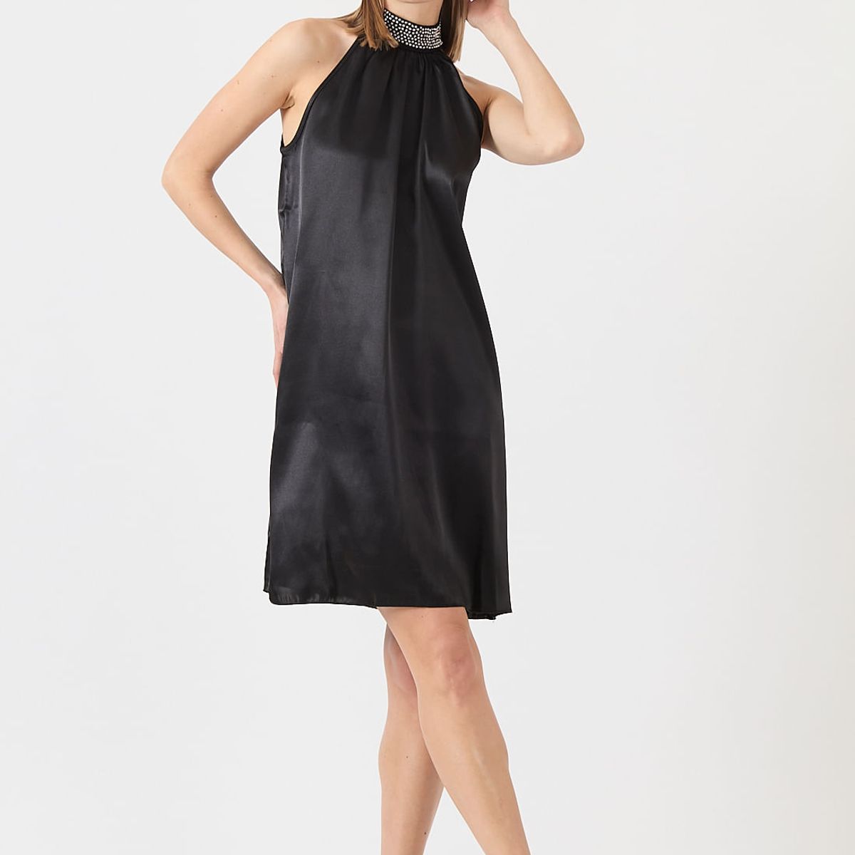 PRIVILEGE - Vestido negro 1056