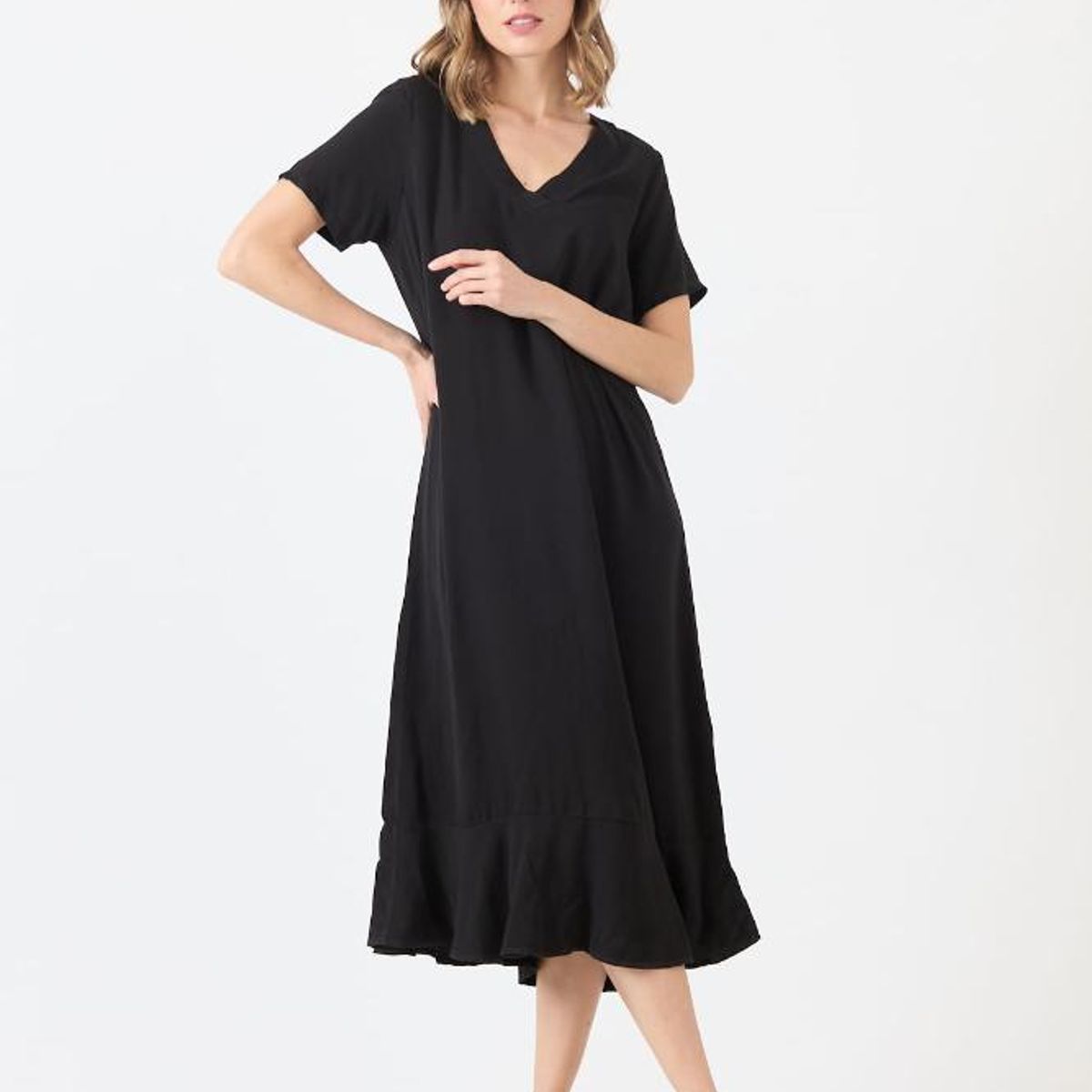 PRIVILEGE - Vestido negro 1434