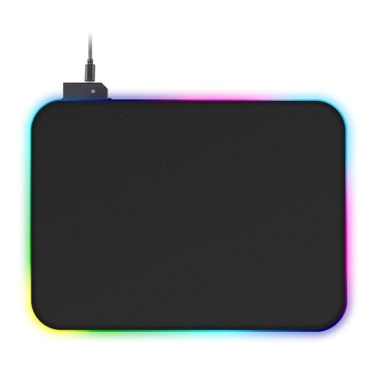 WEIBO - Mouse Pad Gamer K7 Con Luz Rgb Led Antideslizante Alfombrilla