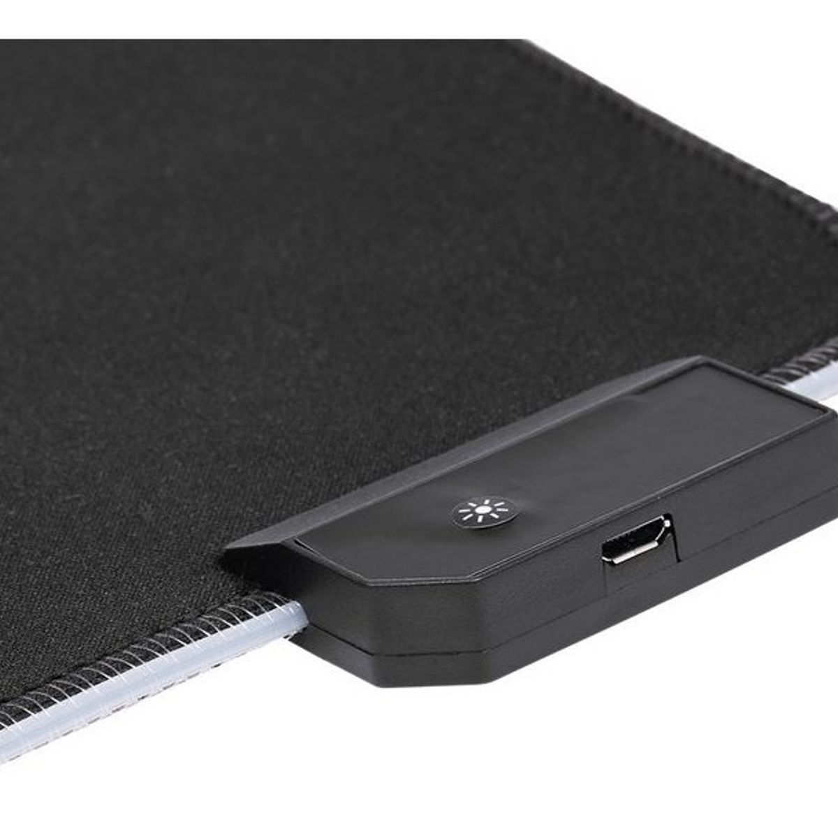 WEIBO - Mouse Pad Gamer K7 Con Luz Rgb Led Antideslizante Alfombrilla