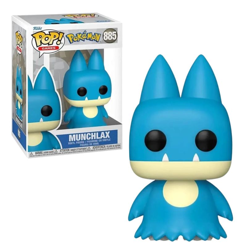 FUNKO - Funko Pop Munchlax N°885 Pokemon