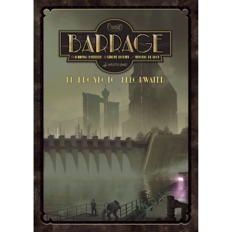 MALDITO GAMES - Barrage Expansión El Proyecto Leeghwater - Español