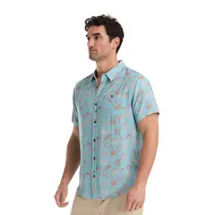 PANAMA JACK - Camisa Guayabera Hombre NS - Celeste