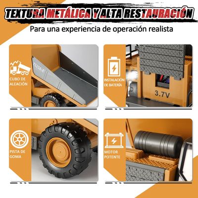 Imagen 2 del producto Juguetes de Excavadora Remote Control Niños