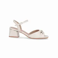 PICCADILLY - Sandalia Mujer Hueso/Dorado Renee 617
