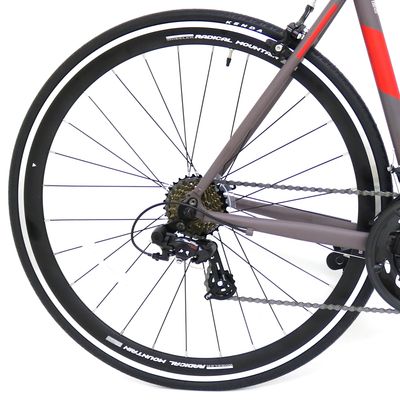 Imagen 2 del producto Bicicleta 700C Ruta Leggera 1 Gris/Rojo SM