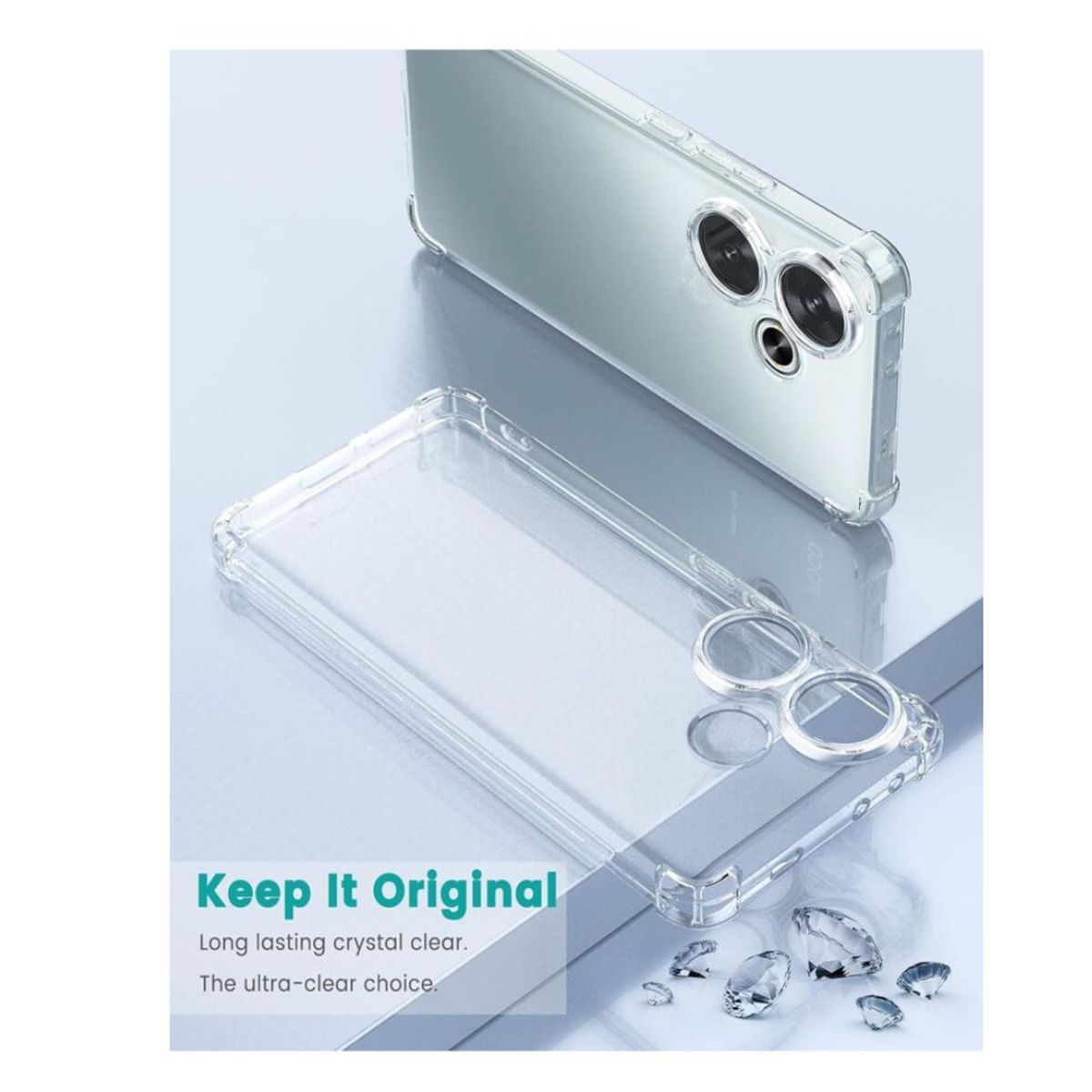 GENERICO - Carcasas Transparente Reforzado Para Xiaomi Redmi 13 4G