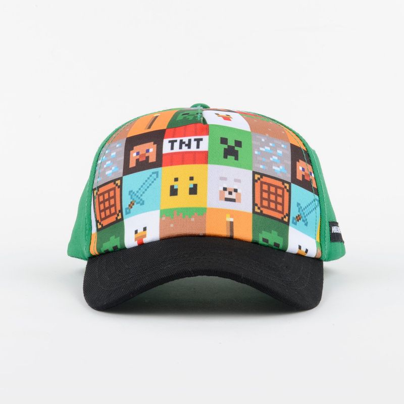 MINECRAFT - Jockey Niño Cubos Verde Minecraft
