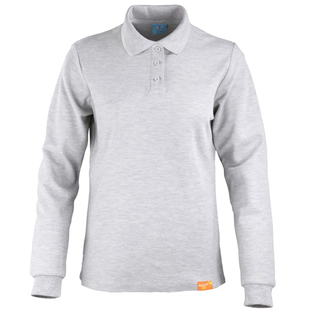 T-WORLD - Polera Polo 80% Algodón Manga Larga Mujer