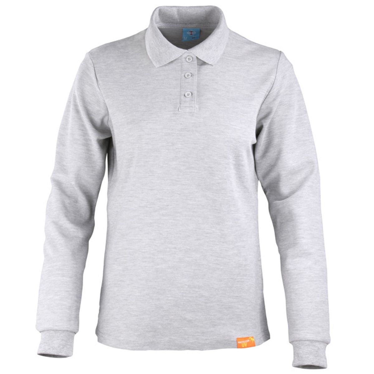 T-WORLD - Polera Polo 80% Algodón Manga Larga Mujer